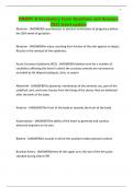 NREMT-B Vocabulary Exam Questions and Answers 2025 latest update