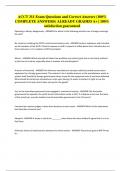 ACCT 311 Exam Questions and Correct Answers &lpar;100&percnt; COMPLETE ANSWERS&rpar; ALREADY GRADED A&plus; &vert; 100&percnt; satisfaction guaranteed