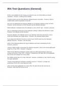 IRA practice Exam With Questions And Answers