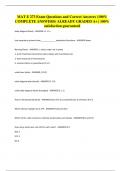 MAT E 273 Exam Questions and Correct Answers &lpar;100&percnt; COMPLETE ANSWERS&rpar; ALREADY GRADED A&plus; &vert; 100&percnt; satisfaction guaranteed