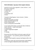 NURS 200 Module 1 Questions With Complete Solutions