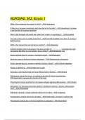 NURSING 502&colon; Exam 1 Questions and Answers 2025&sol;2026&lpar; A&plus; GRADED 100&percnt; VERIFIED&rpar;&period;