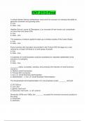 ENT 2113 latest update&excl;&excl; GRADED A&plus;