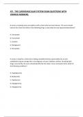 ATI - The Cardiovascular System Exam Questions With Verified Answers&period;