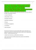 NR548&sol; NR 548 EXAM &colon; NEWEST LATEST UPDATE 2024&sol; 2025 PSYCHIATRIC ASSESSMENT FOR THE PSYCHIATRIC-MENTAL HEALTH NURSE PRACTITIONER REVIEW WEEK 3&4QUESTIONS WITH CORRECT VERIED ANSWERS GRADED A&plus;