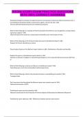 SOCRA &lpar;CCRP&rpar; EXAM PRACTICE QUESTIONS WITH 100&percnt; CORRECT ANSWERS&period;