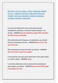 EMT FINAL ACTUAL EXAM &lpar;3 LATEST VERSIONS&rpar; NEWEST  ACTUAL COMPLETE 400 REAL EXAM QUESTIONS AND  CORRECT DETAILED ANSWERS &lpar;VERIFIED ANSWERS&rpar;  &vert;ALREADY GRADED A&plus;&lpar;2025&sol;2026&rpar; 
