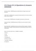 CCJ Exam Ch 1-8 Questions & Answers 2025&sol;2026