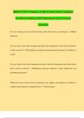 4B051 CDC Volume 1 URE Exam With Complete Verified Solution 2025 Questions And Correct Answers