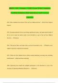 4B051 CDC Volume 1 URE Exam With Complete Verified Solution 2025 Questions And Correct Answers