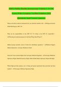 4E051 Public Health Journeyman Volume 1-3 CDC Exam With Complete Verified Solution 2025 Questions And Correct Answers