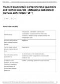 NCAC II Exam &lpar;2025&rpar; comprehensive questions and verified answers &lpar; detailed & elaborated&rpar; ACTUAL EXAM 2025 TEST&excl;&excl;
