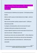 State Exam Test Questions&colon; Suspension  & Brakes Questions and Verified  Answers