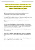RN RELIAS PHARMACOLOGY EXAM NEWEST 2025 ACTUAL EXAM COMPLETE 100 QUESTIONS AND CORRECT DETAILED ANSWERS &lpar;VERIFIED ANSWERS&rpar; &vert;ALREADY GRADED A&plus;