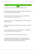 CWI Citizenship Test 100 QUESTIONS AND ANSWERS 2025