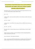 NCTI A&P FINAL EXAM NEWEST 2025 ACTUAL EXAM COMPLETE 200 QUESTIONS AND CORRECT DETAILED ANSWERS &lpar;VERIFIED ANSWERS&rpar; &vert;ALREADY GRADED A&plus;