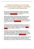 CCHT EXAM 2025 ACTUAL EXAM QUESTIONS AND CORRECT ANSWERS &vert; A&plus; GRADE STUDY RESOURCE