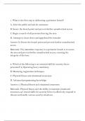 Mastering the Security Forces Block 1 Test&colon; Complete Answers & Rationale
