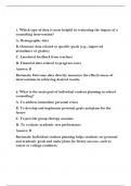 "SCHOOL COUNSELLING EXAM&colon; Final Assessment with Verified Responses"