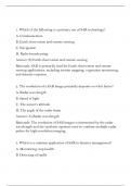 Complete SAR Fundamentals Exam Review&colon; Verified Answers & Explanations
