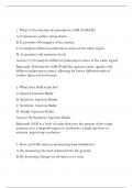 "SAR Exam Mastery&colon; Verified Responses and Explanations"