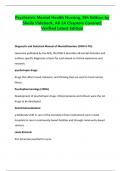  Psychiatric Mental Health Nursing&comma; 9th Edition by Sheila Videbeck&comma; All 24 Chapters Covered&comma; Verified Latest Edition