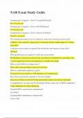 NAB Exam Study Guide