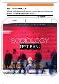 FULL TEST BANK FOR &lowbar; SOCIOLOGY EIGHTH CANADIAN EDITION HARDCOVER BY LINDA M&period; GERBER JOHN J&period; MACIONIS LINDA  M&period; GERBER &vert;&vert;ALL CHAPTERS&vert;&vert;COMPLETE GUIDE&vert;&vert;GRADED A&plus;                                                                                              