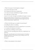 RMIN 4000 Exam 1 Brown &ndash; Complete Answers & Explanations