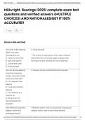 Millwright&period; Bearings &vert;2025&vert; complete exam test questions and verified answers &lpar;MULTIPLE CHOICES&rpar; AND RATIONALES&vert;GET IT 100&percnt; ACCURATE&excl;&excl;