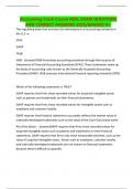 Accounting Crash Course REAL EXAM QUESTIONS AND CORRECT ANSWERS 2025&sol;GRADED A&plus;