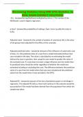 Discovering Statistics Using IBM SPSS Statistics&comma; 5e REAL EXAM CORRECT SOLUTIONS