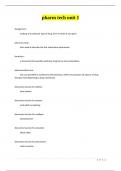 pharm tech unit 1