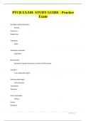 PTCB EXAM- STUDY GUIDE - Practice Exam