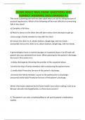 OLDER ADULT REAL EXAM  QUESTIONS AND CORRECT ANSWERS 2025&sol;&sol;GRADED A&plus;