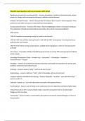 NSG3301 Exam Questions with Correct Answers 100&percnt; Solved