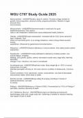 WGU C787 Study Guide 2025