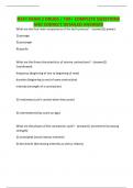N351 EXAM 2 DRUGS &sol; 100&plus; COMPLETE QUESTIONS AND CORRECT DETAILED ANSWERS
