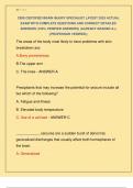 CBIS CERTIFIED BRAIN INJURY SPECIALIST LATEST 2025 ACTUAL  EXAM WITH COMPLETE QUESTIONS AND CORRECT DETAILED  ANSWERS &lpar;100&percnt; VERIFIED ANSWERS&rpar; &vert;ALREADY GRADED A&plus;&vert;  &vert;&vert;PROFESSOR VERIFIED&vert;&vert;