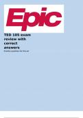   TED 105 exam review with correct answers Practice questions for this set   Terms in this set &lpar;80&rpar;  Training Wheels&Tab;Set of documents based on Epic's Foundation System&semi; role-specific material for in-class training and out of class learning&semi; include
