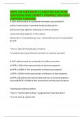 NURS 232 PEDS EXAM 2 LATEST ACTUAL EXAM QUESTIONS AND CORRECT ANSWERS 2024&sol;2025 &lpar;VERIFIED ANSWERS&rpar;