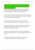 Kansas Board of Cosmetology - License Renewal &vert; Questions with 100&percnt; Correct Answers &vert; Updated 2025 &vert; Guaranteed A&plus;