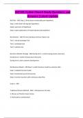 ENT101 Corbin Church Study Questions and Answers &vert;Latest Update