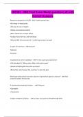 ENT101 - NISI Final Exam Study questions all with Correct Answers