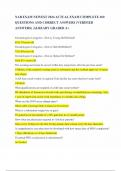 NAB EXAM NEWEST 2024 ACTUAL EXAM COMPLETE 400 QUESTIONS AND CORRECT ANSWERS &lpar;VERIFIED ANSWERS&rpar; &vert;ALREADY GRADED A&plus;