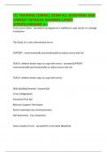 TCI TRAINING CORNELL EXAM ALL QUESTIONS AND CORRECT DETAILED ANSWERS LATEST UPDATE&sol;&sol;GRADED A&plus;