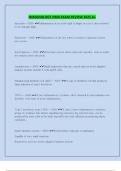 IMMUNOLOGY HMX EXAM REVIEW 2025 A&plus;