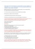 NURS 5220 ADVANCED HEALTH ASSESSMENT EXAM 1 MODULE  1&comma; 2&comma; 3&comma; 5&comma; 6&comma; 8 LATEST 200 ACTUAL EXAM QUESTIONS AND CORRECT EXPLAINED ANSWERS