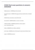 COGS final exam questions & answers 2025&sol;2026