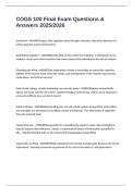 COGS 100 Final Exam Questions & Answers 2025&sol;2026